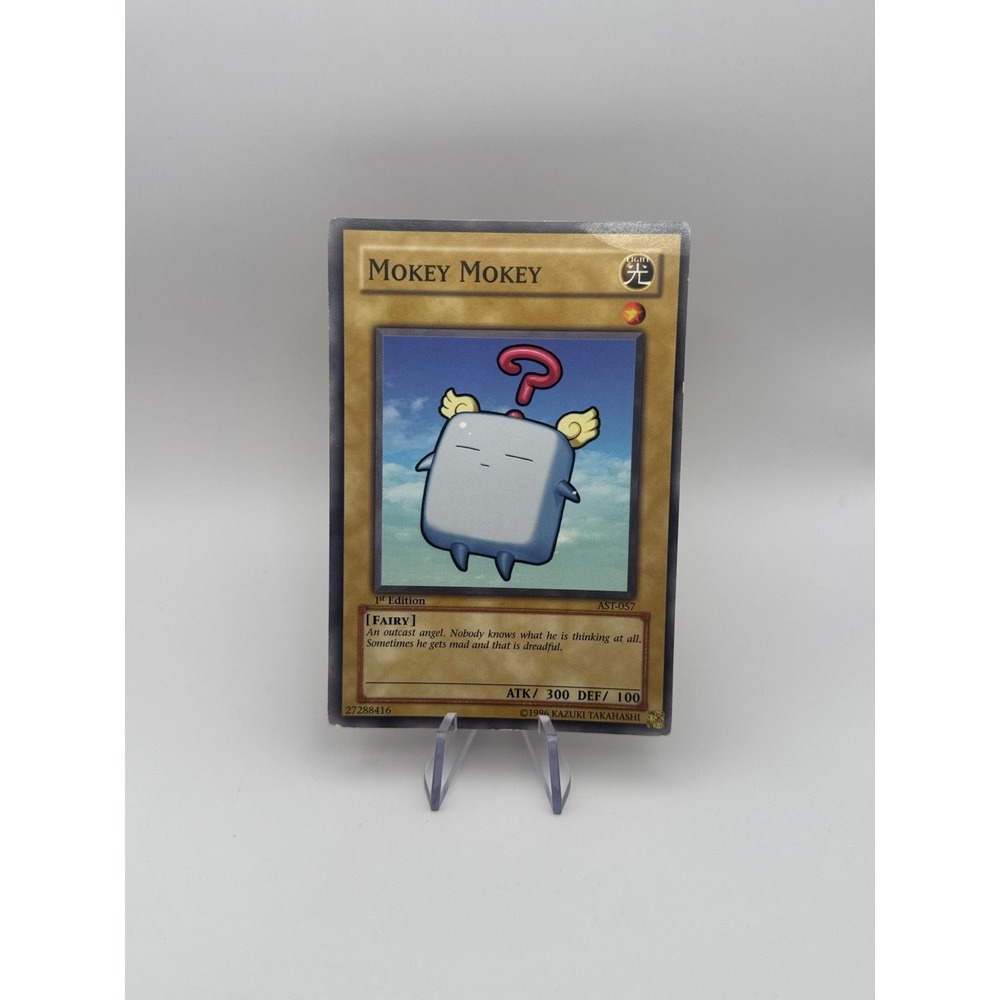 Yu-Gi-Oh! Mokey Mokey AST-057 1st Edition Ancient Sanctuary Common 2004 LP